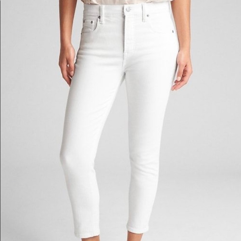GAP True Skinny Super High Rise Crop